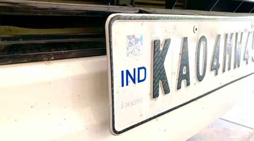  High Security Registration Plates 